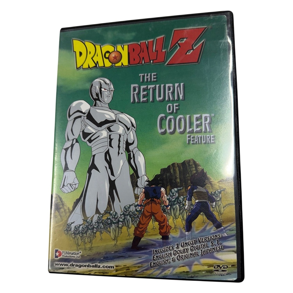 Dragon Ball Z The Return of Cooler Feature DVD Uncut Funimation Anime Movie